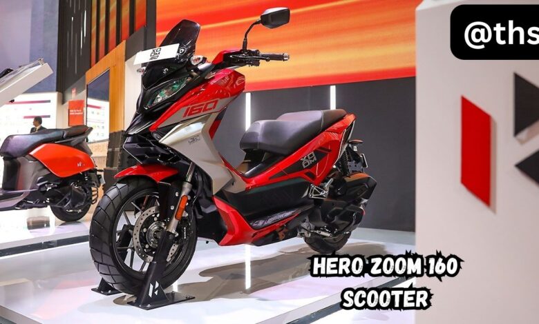 hero zoom 160 scooter