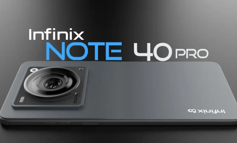 Infinix note 40Pro 5G