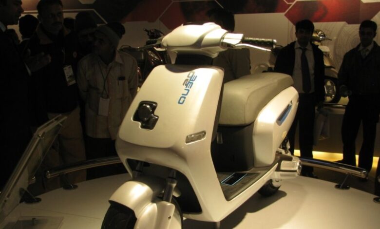 TVS Hybrid Electric scooter