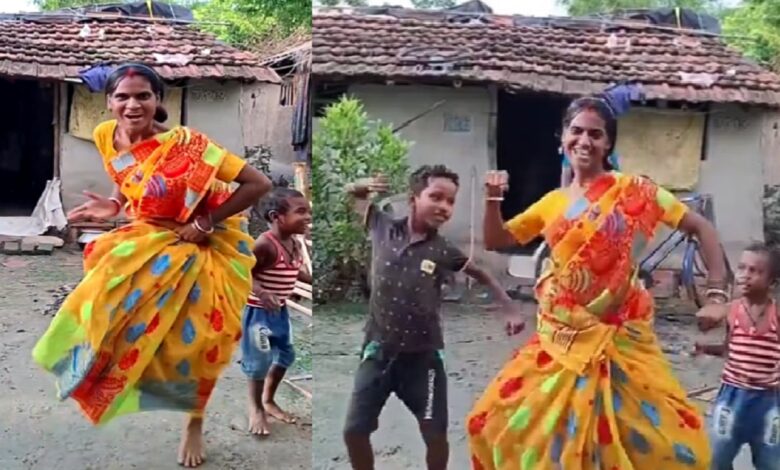 Mom Dancing with kids