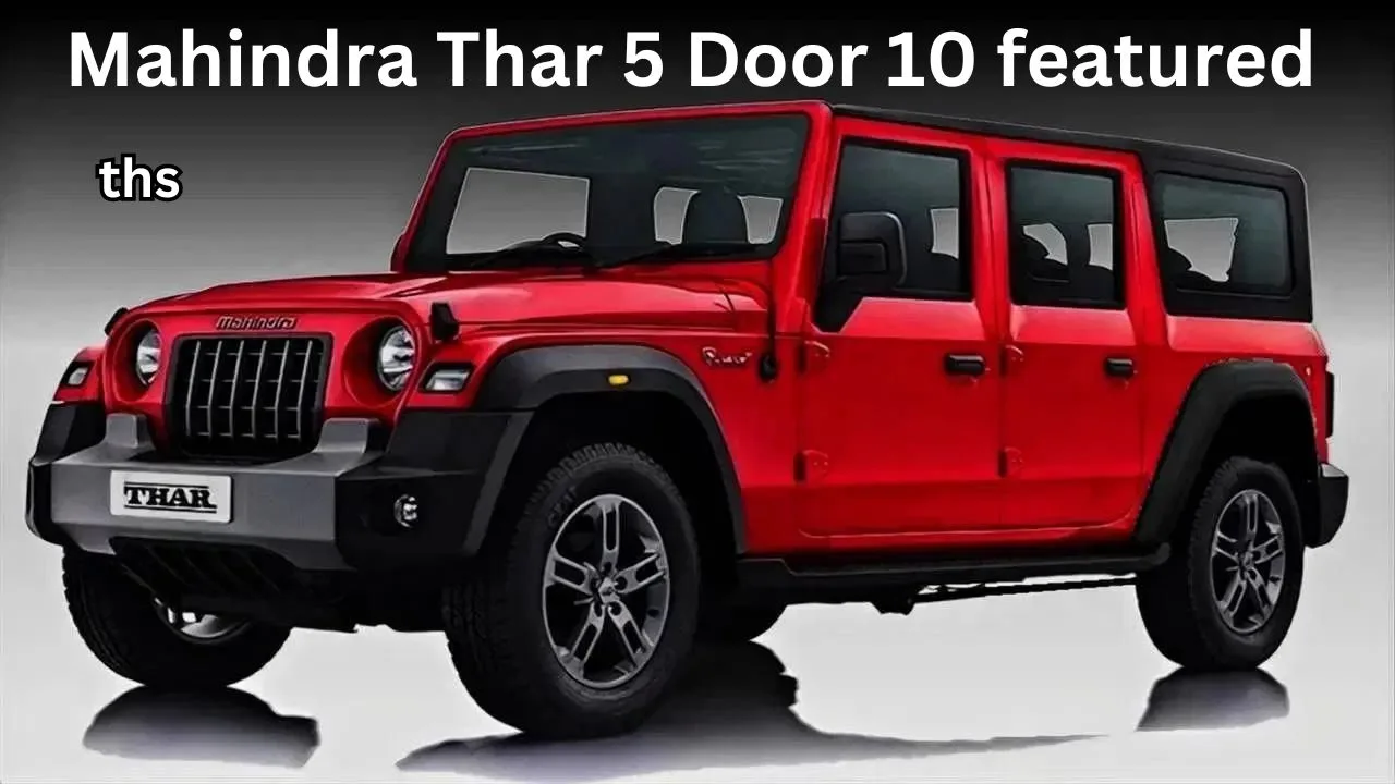 Mahindra Thar 5 Door 10 featured