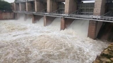 Dam overflowed in Rajasthan