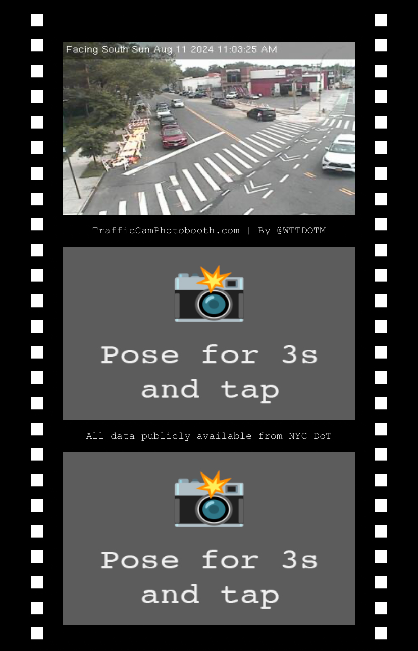 New Web site lets NYers use traffic cams to turn streets into instant photo booths