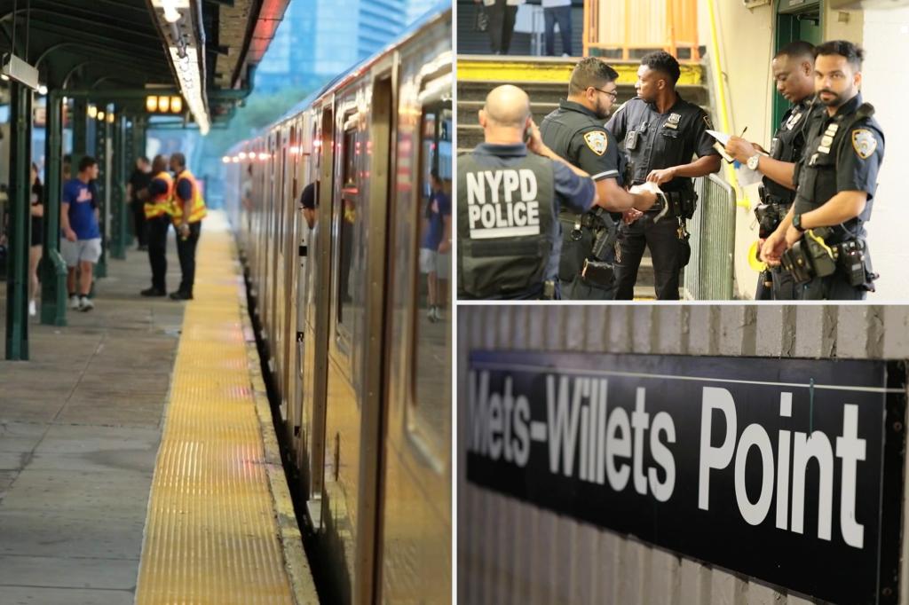 Man killed by subway train outside of Mets game