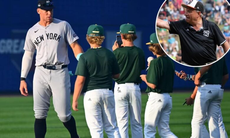 Aaron Judge doesn't put 'any weight into' Little League coach's surprise criticism