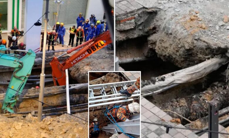 Indian tourist disappears down a sinkhole in Malaysia’s capital