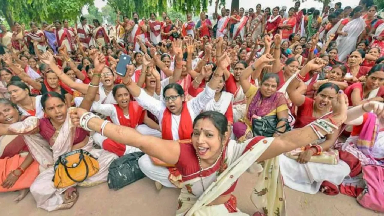 Anganwadi workers