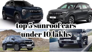 top 5 sunroof cars under 10 lakhs